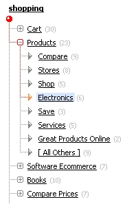general clustering search engine example - web search